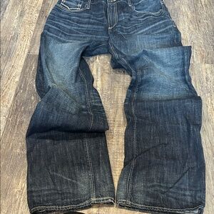 BKE Dark Wash Relaxed Fit Jeans size 34XL welder